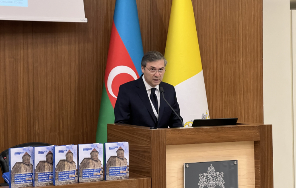 Vatikanda Qafqaz Albaniyası irsinə həsr edilən elmi konfrans işə başlayıb VİDEO
