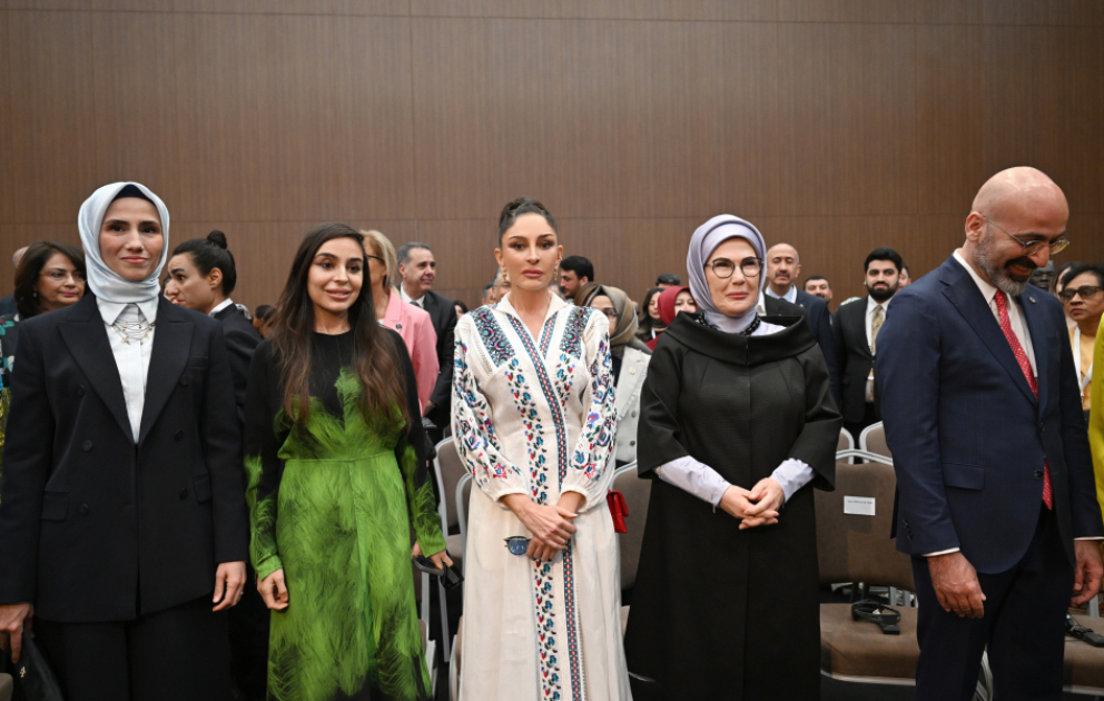 Azərbaycanın birinci xanımı Mehriban Əliyeva Antalya Diplomatiya Forumunun panel iclasında iştirak edib VİDEO