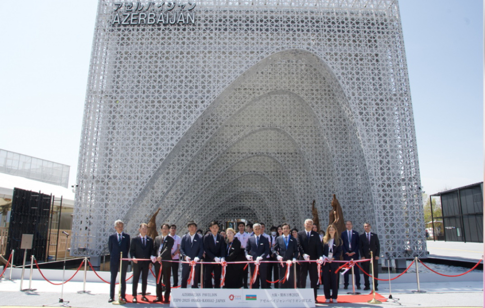 На Expo 2025 состоялось открытие национального павильона Азербайджана ВИДЕО