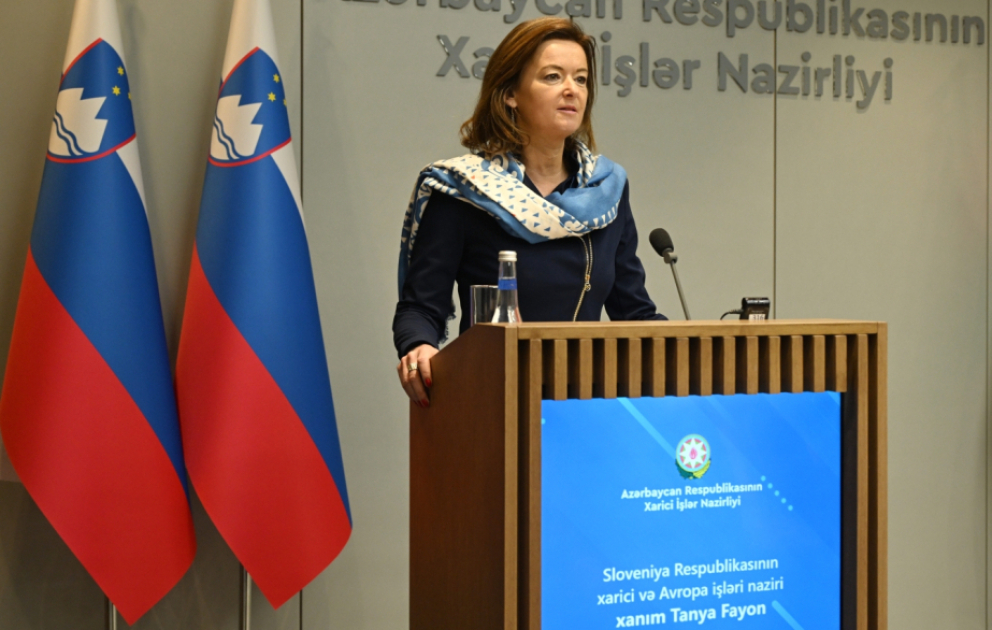Sloveniyanın xarici işlər naziri: Azərbaycan və Ermənistan arasındakı sülhün region üçün çoxsaylı faydaları olacaq VİDEO