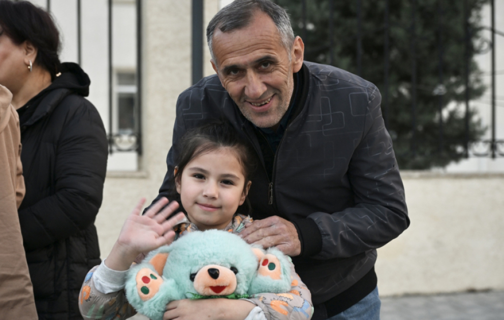 Grand retour : de nouveaux groupes d’anciens déplacés partent pour Sarydjaly et Ballydja VIDEO