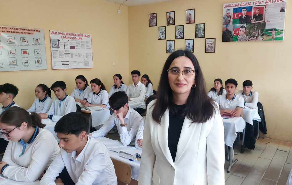 İmişlidə 23 şagirdin 200-dən çox bal topladığı məktəbdən reportaj FOTO VİDEO