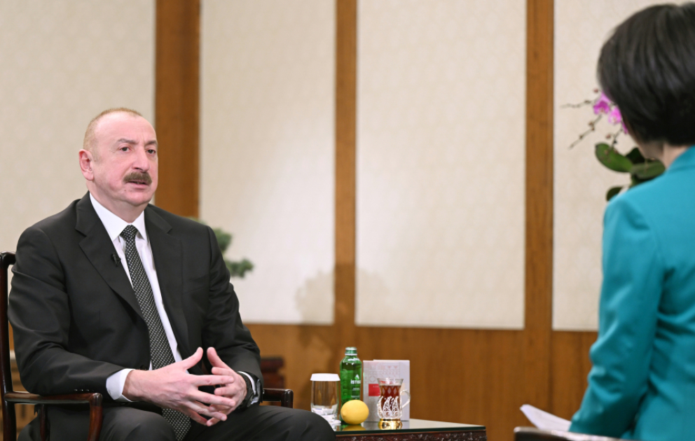 Prezident İlham Əliyev: Azərbaycan və Çin bir-birinin suverenliyini və ərazi bütövlüyünü qətiyyətlə dəstəkləyir VİDEO