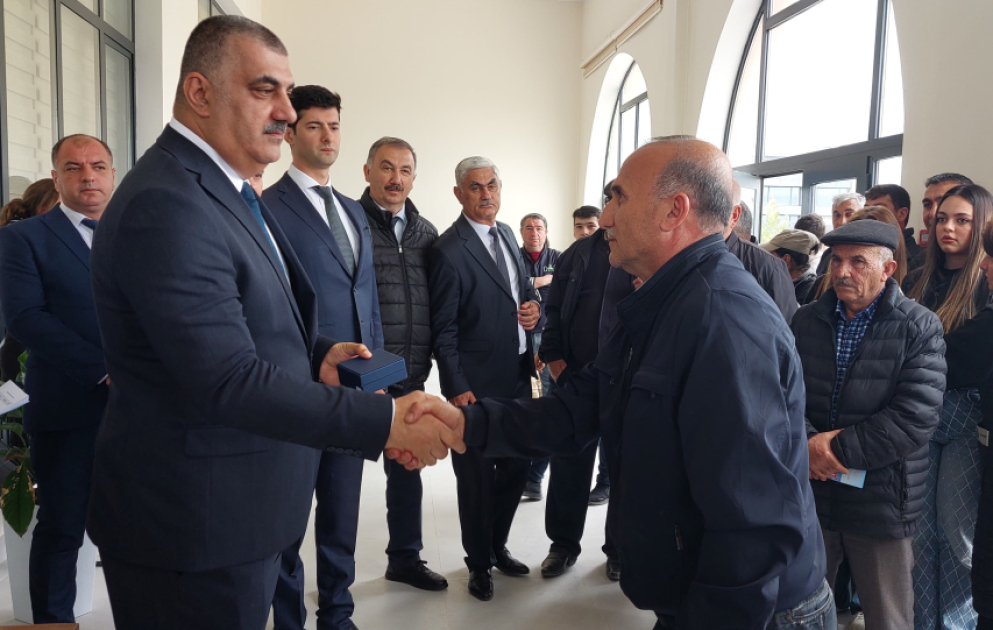 Böyük Qayıdış: Ağdamın Sarıcalı kəndində daha 39 ailəyə evlərin açarları təqdim edilib - YENİLƏNİB  VİDEO