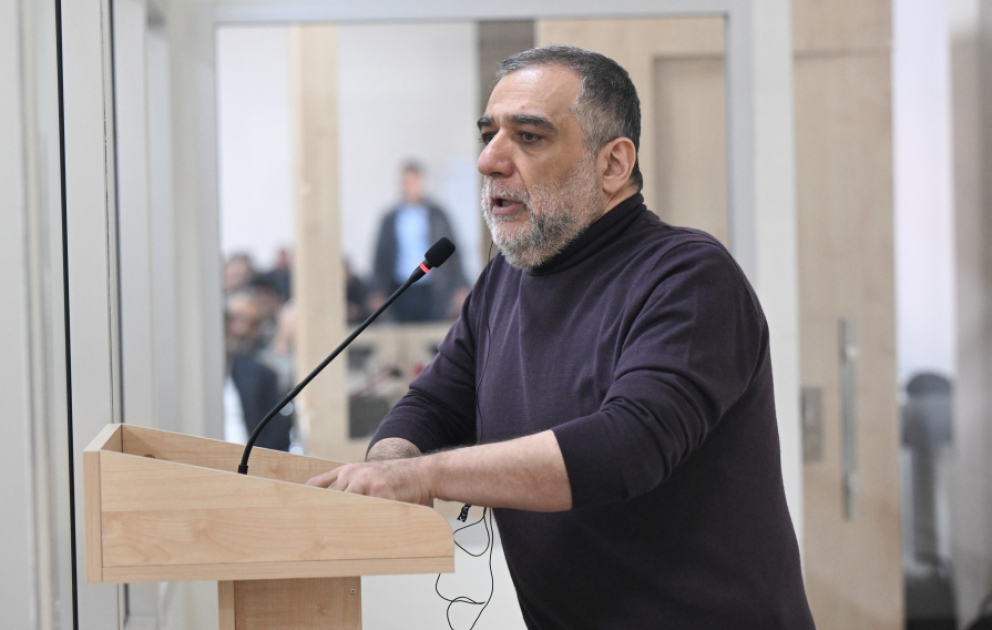 Ruben Vardanyanın məhkəməsində zərərçəkmiş şəxs: Talış kəndi istiqamətində yenicə basdırılmış 59 mina zərərsizləşdirdik VİDEO