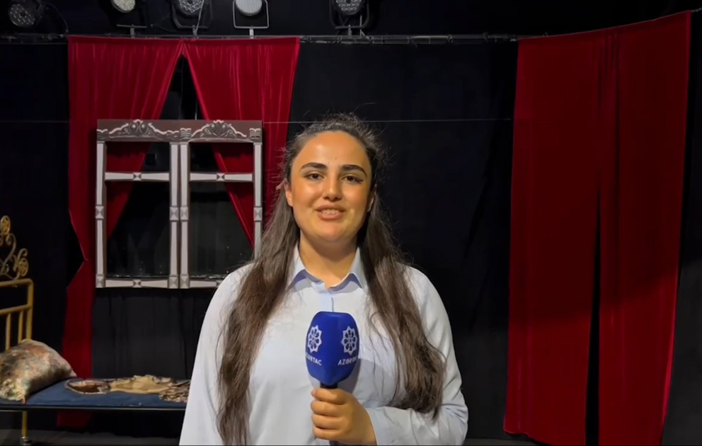 “Müfəttiş” tamaşası Pantomim Teatrında nümayiş olunub VİDEO