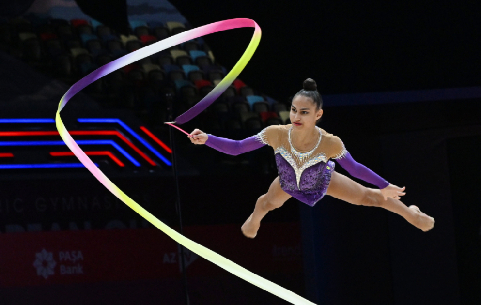 Bakıda bədii gimnastika üzrə Avropa Kubokuna bu gün yekun vurulacaq VİDEO