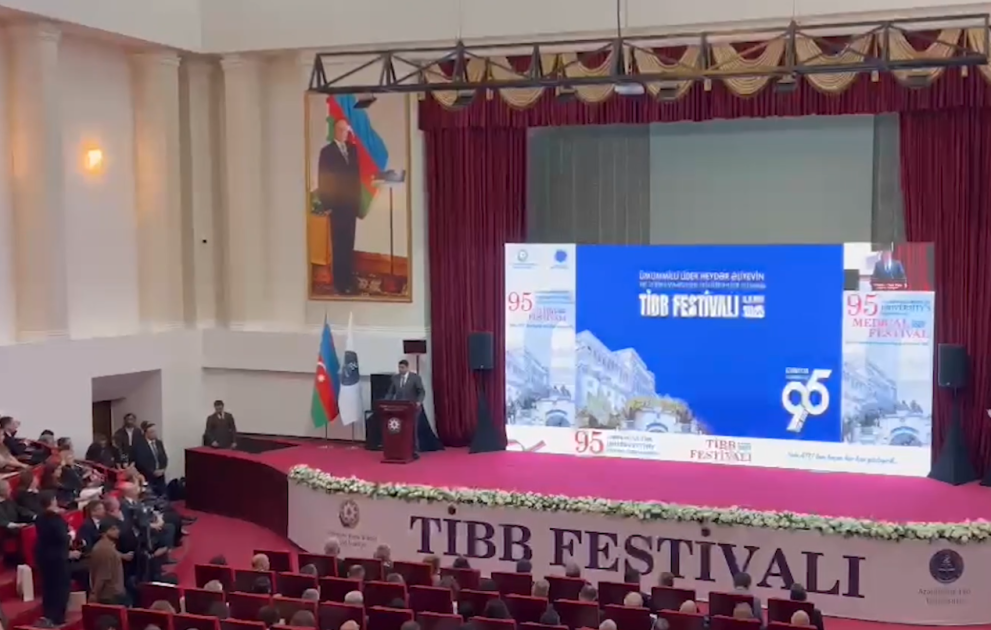 Bakıda Tibb Festivalı başlayıb VİDEO