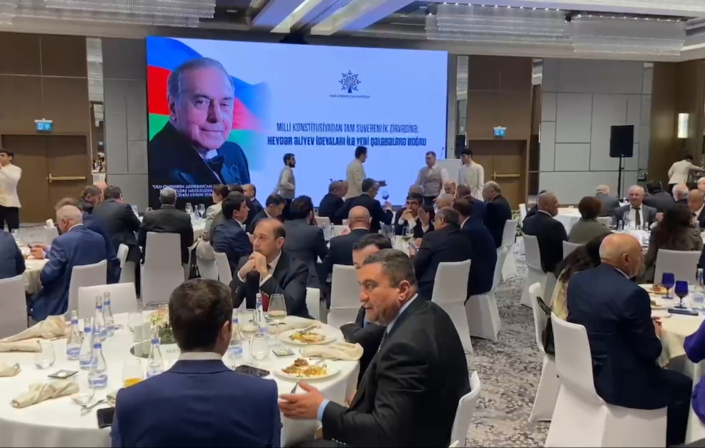Bakıda “Heydər Əliyev ideyaları ilə yeni qələbələrə doğru” mövzusunda tədbir keçirilib YENİLƏNİB VİDEO