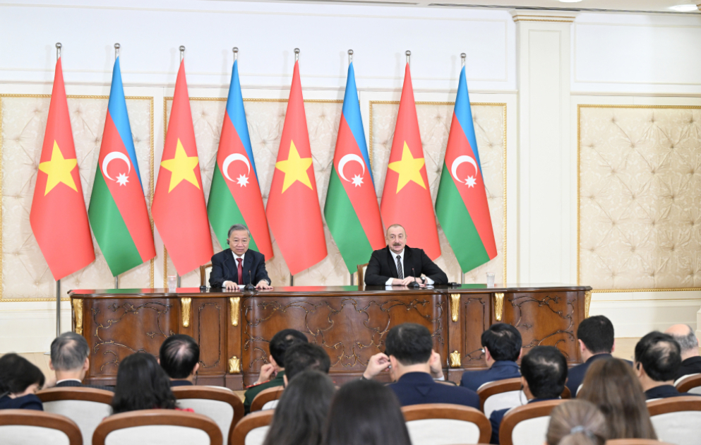 Staatschefs von Aserbaidschan und Vietnam geben Presseerklärungen ab  AKTUALISIERT VIDEO