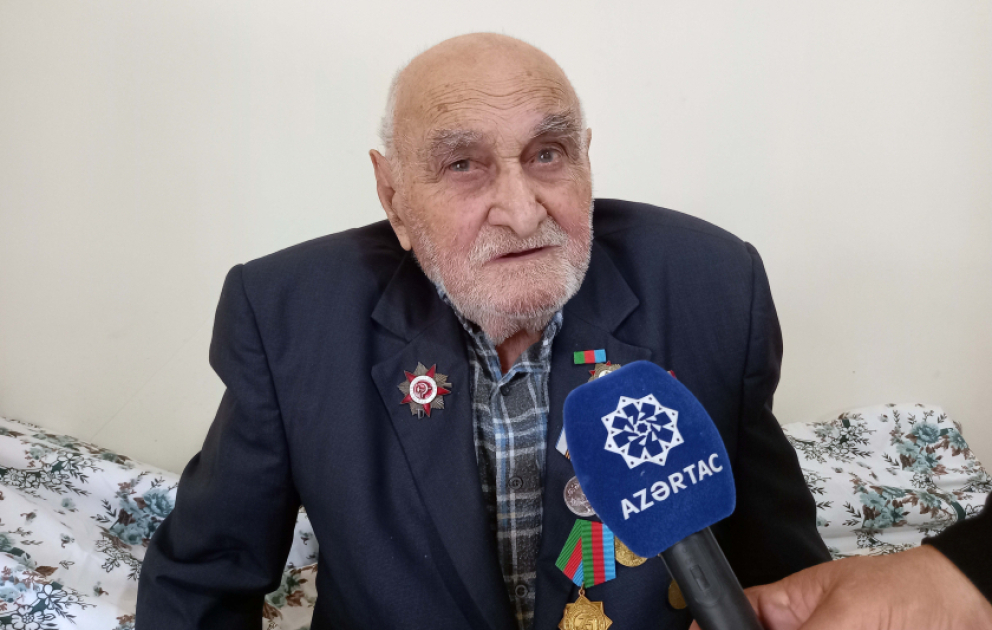 102 yaşlı Əbiş kişi: Müharibə ölümün nəfəsini hiss etməkdir… VİDEO