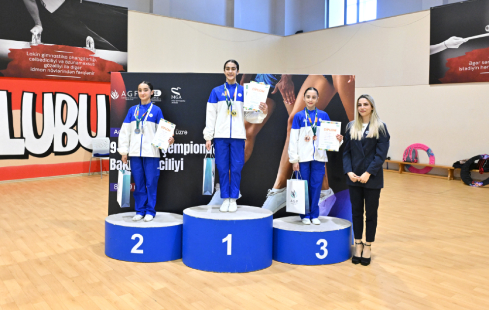 Aerobika gimnastikası üzrə 9-cu Azərbaycan çempionatı və Bakı birinciliyi start götürüb VİDEO