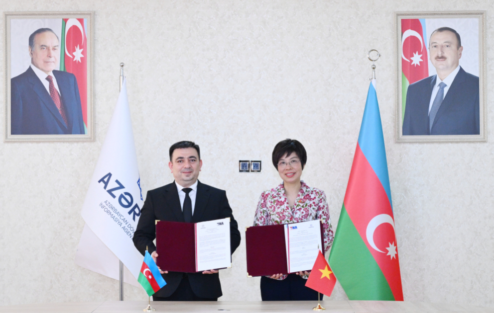 AZERTAC and Vietnam’s VNA sign new cooperation agreement VIDEO