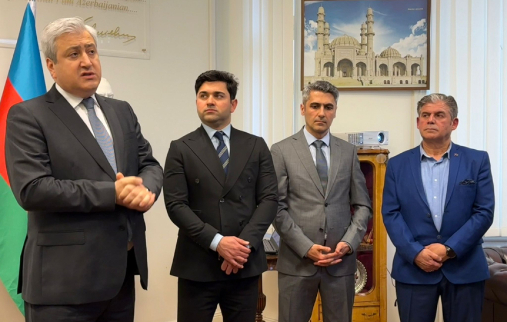 Stokholmda Ümummilli Lider Heydər Əliyevin 102-ci ildönümünə həsr olunmuş anım tədbiri keçirilib VİDEO