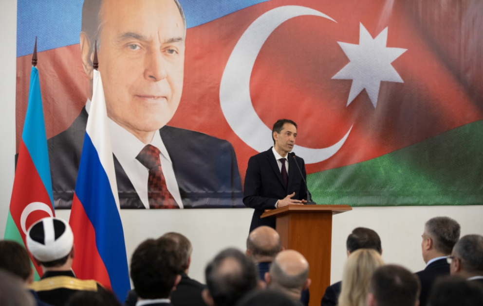 Moskvada Ulu Öndər Heydər Əliyevə həsr olunmuş xatirə axşamı keçirilib VİDEO
