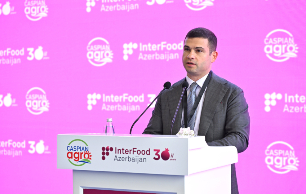 Orxan Məmmədov: Dövlət dəstəyi ilə 10-a yaxın sahibkar “Caspian Agro” və “InterFood Azerbaijan” sərgilərində iştirak edir VİDEO