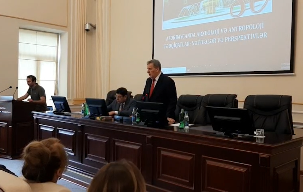 “Azərbaycanda arxeoloji və antropoloji tədqiqatlar: nəticələr və perspektivlər” mövzusunda elmi sessiya keçirilir  YENİLƏNİB  VİDEO
