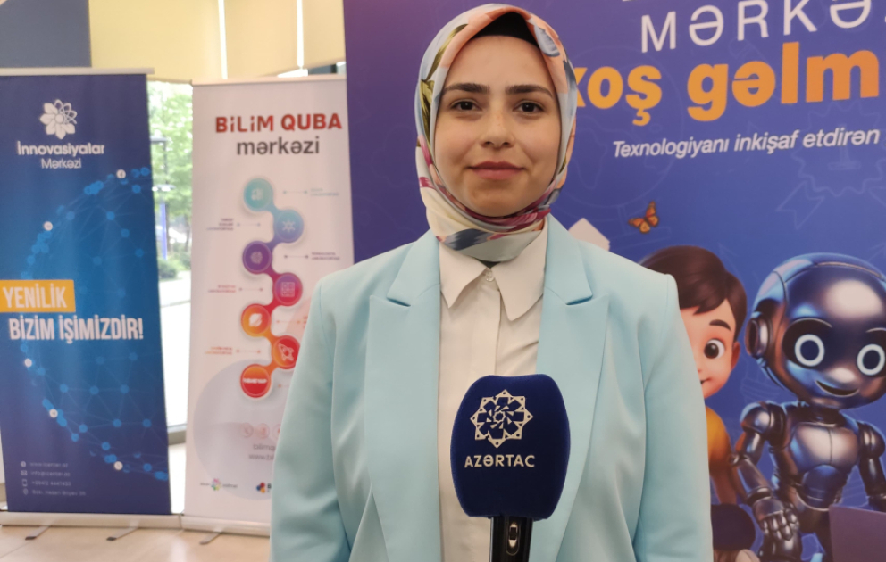 Elvan Kuzucu Hıdır: Ötən 3 ildə Bilim Mərkəzində 120 min şagird təlimlərə cəlb olunub VİDEO
