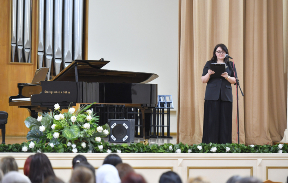 Bakı Musiqi Akademiyasında musiqi məktəbinin hesabat konserti keçirilib VİDEO