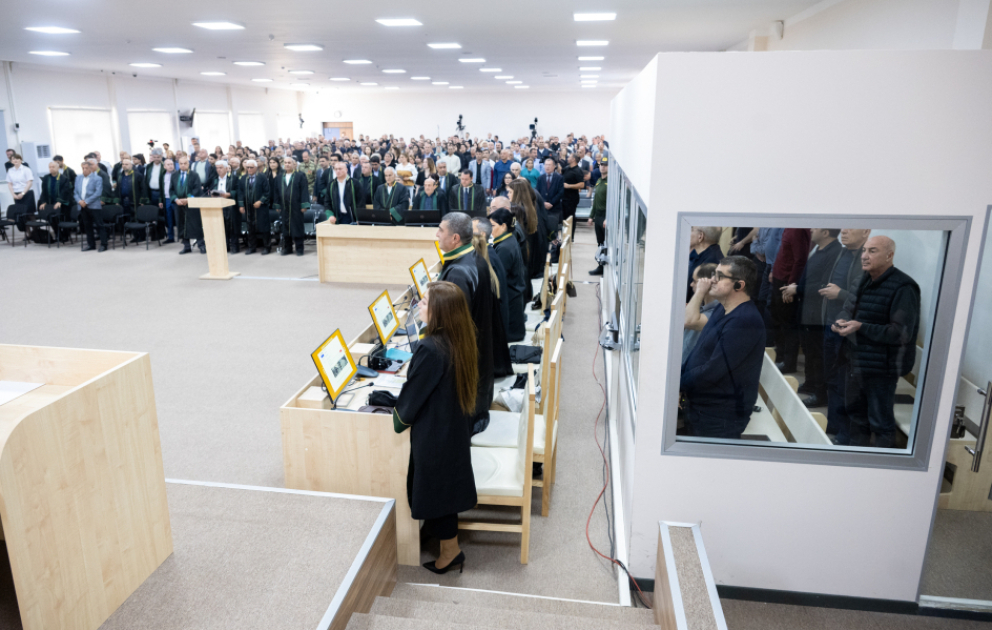 Video footage exposing Armenia's systematic policy of ethnic cleansing against Azerbaijanis in Armenia and formerly occupied territories of Azerbaijan shown in court VIDEO