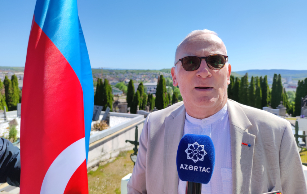 Fransalı polkovnik: Ölkəmizi müdafiə etmiş azərbaycanlı əsgərlərə borcluyuq VİDEO