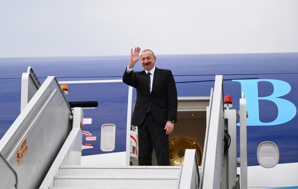 Präsident Ilham Aliyev beendet seinen Arbeitsbesuch in Ungarn VIDEO