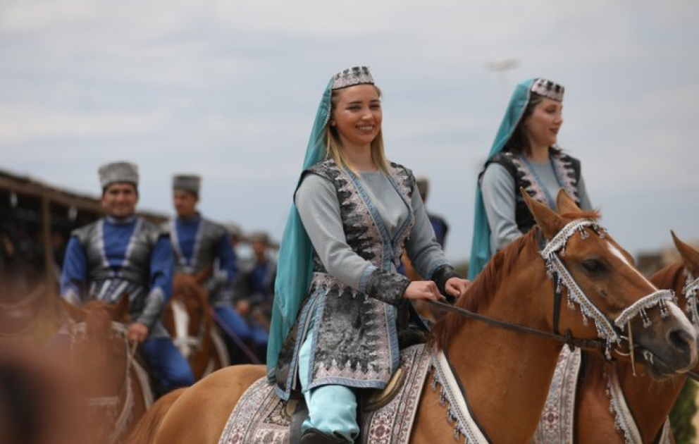 Qarabağ atları yenidən Etnoidman Beynəlxalq Mədəniyyət Festivalında VİDEO