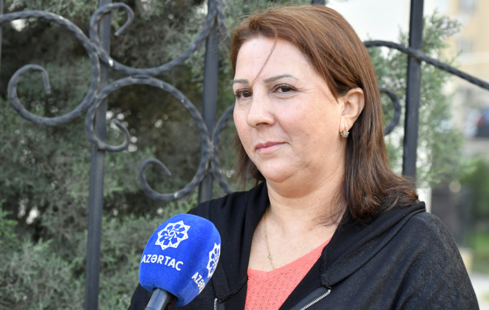 Çiçək Babayeva: Sevinc və qürur hissi ilə keçmiş məcburi köçkünlərimiz öz doğma yurdlarına qayıdırlar VİDEO