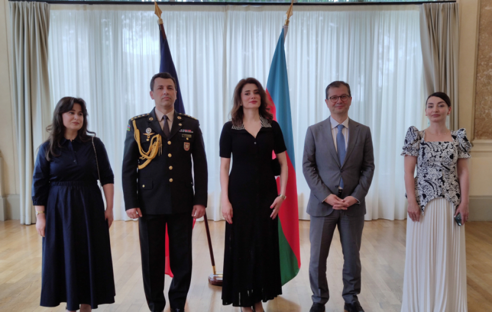 Parisdə 28 May – Müstəqillik Günü münasibətilə təntənəli qəbul keçirilib VİDEO