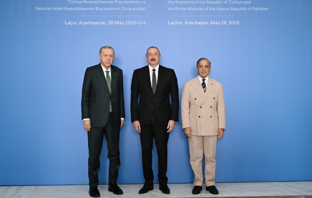 Lachin hosted Summit of Azerbaijani President, Turkish President, and Pakistani Prime Minister VIDEO