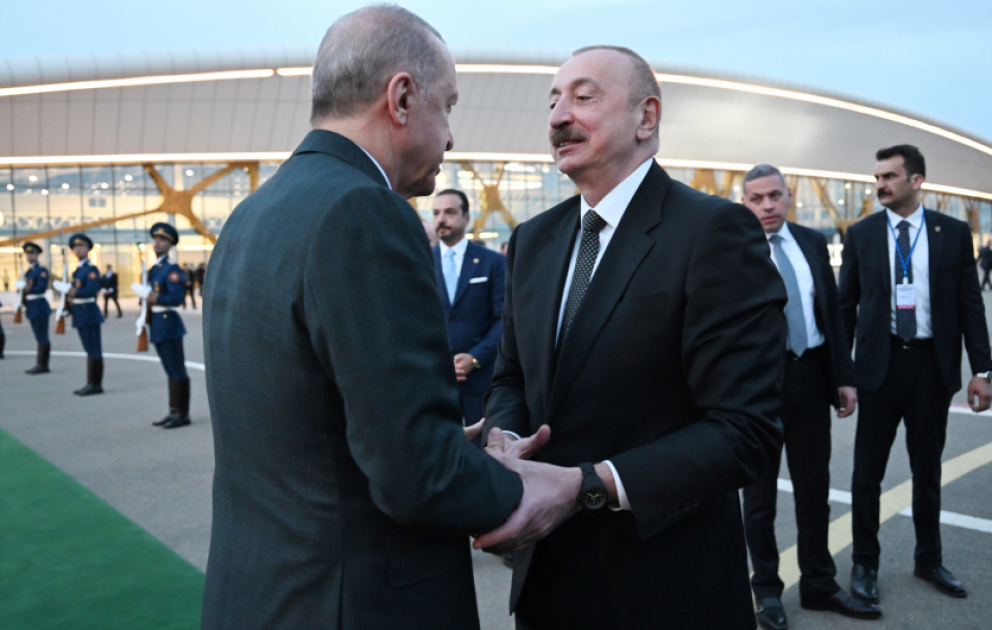Le président turc Recep Tayyip Erdogan termine sa visite en Azerbaïdjan VIDEO