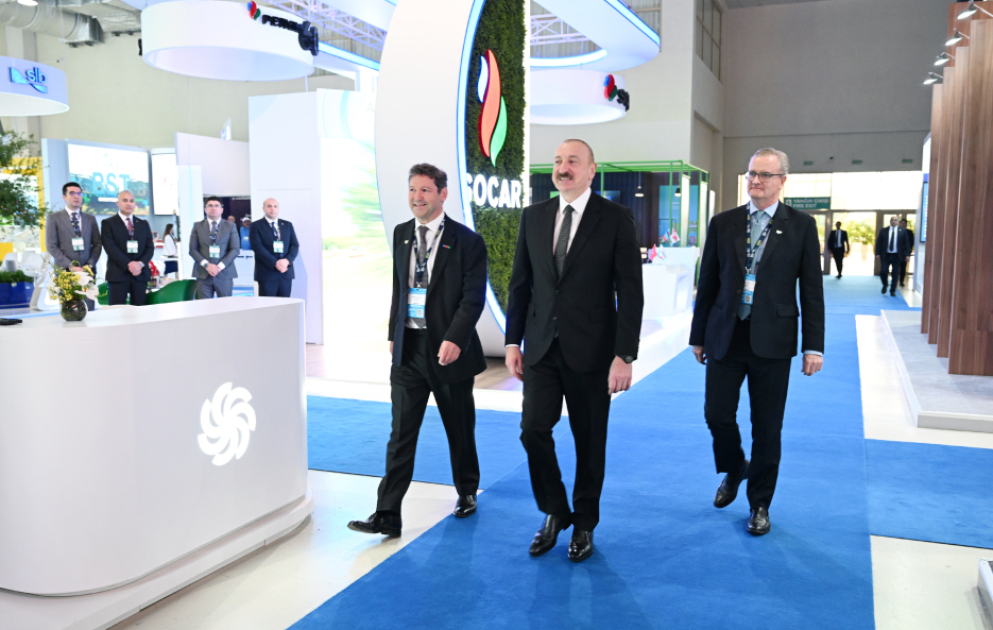 Le président Ilham Aliyev prononce une allocution à l’ouverture des salons Caspian Oil & Gas et Caspian Power et du Forum de l’énergie de Bakou  MIS A JOUR VIDEO