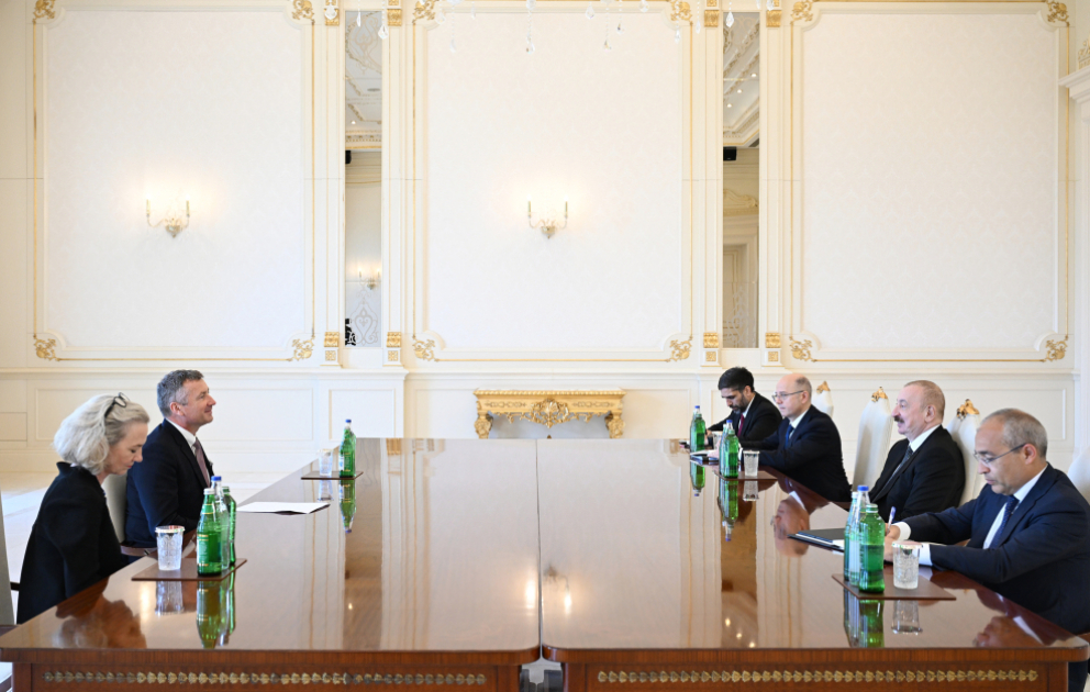President Ilham Aliyev received Vice President of ExxonMobil VIDEO