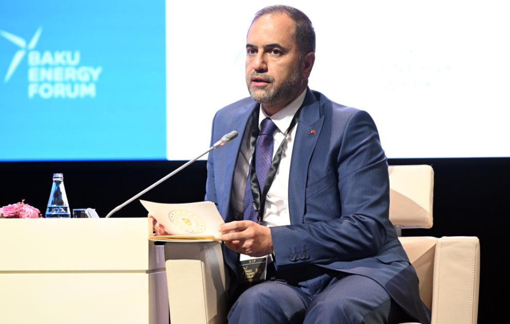 Ahmet Berat Çonkar: Məqsədimiz gündəlik qaz hasilatını 40 milyon kubmetrə çatdırmaqdır VİDEO