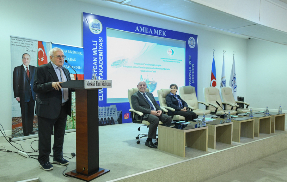 “Təbii fəlakətlər, ekoloji problemlər və yaşıl dünya” mövzusunda Ümumrespublika Konfransı keçirilir VİDEO