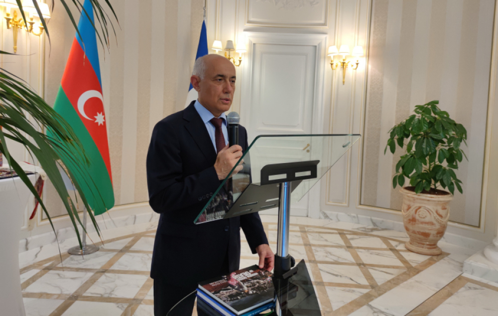 Parisdə “Gizli ölüm toxumları” kitabının təqdimatı olub VİDEO