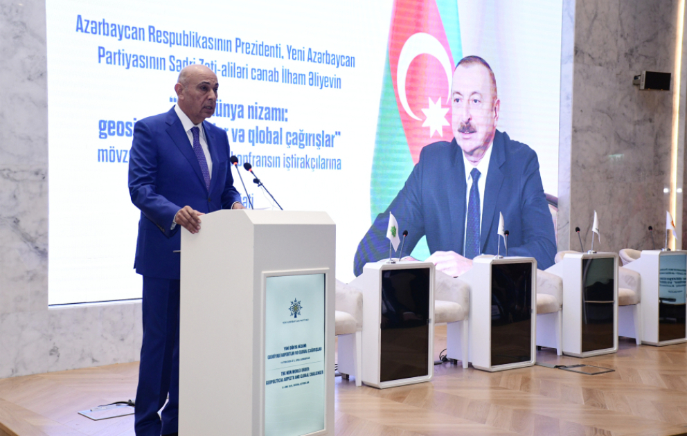 Şuşada “Yeni dünya nizamı: geosiyasi aspektlər və qlobal çağırışlar” mövzusunda beynəlxalq konfrans keçirilib VİDEO