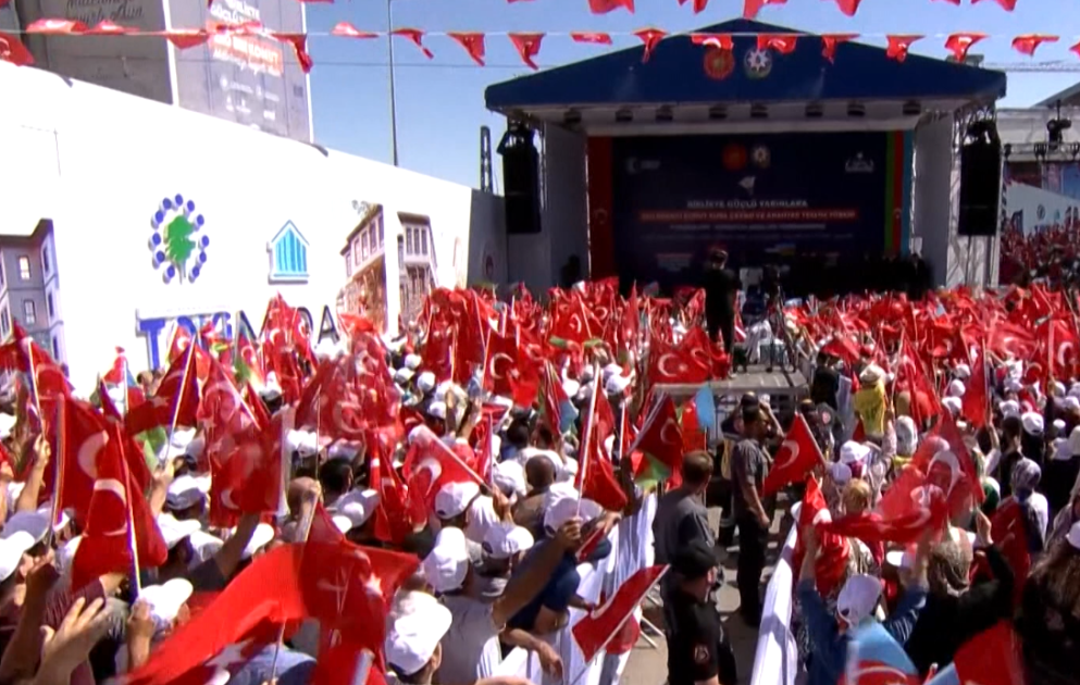 “Azərbaycan” məhəlləsi - sarsılmaz qardaşlığın rəmzi VİDEO