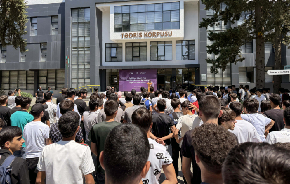 Cəlilabad Dövlət Peşə Təhsil Mərkəzində “Karyera və peşə imkanları günü” adlı tədbir keçirilib VİDEO