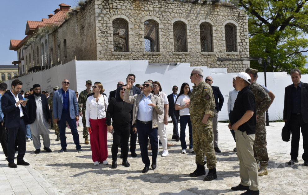 Представители дипломатического корпуса ознакомились с городом Шуша ОБНОВЛЕНО ФОТО ВИДЕО