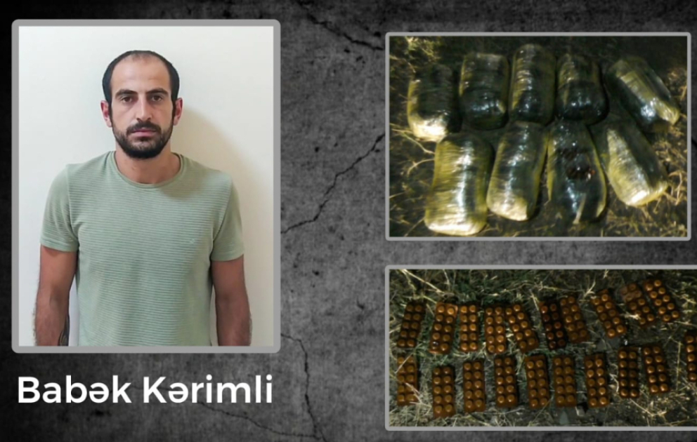 Polis Cəlilabadda 13 kiloqram narkotik vasitə və həblər aşkarlayıb VİDEO