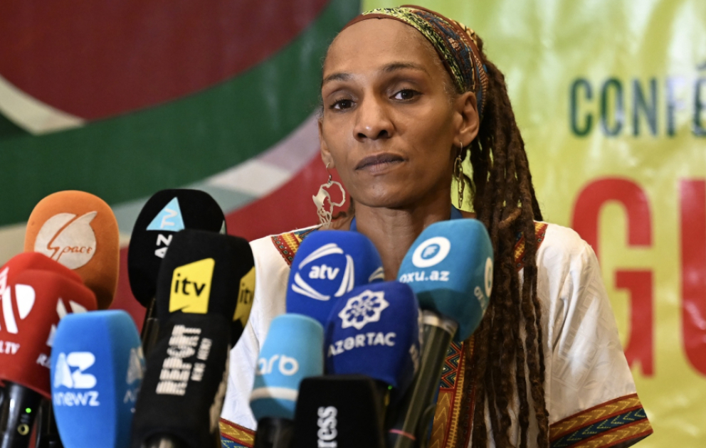 Nikol Brise Rejan: Azərbaycan müstəmləkəçilikdən əziyyət çəkənlərin səsini dünyaya çatdırır VİDEO