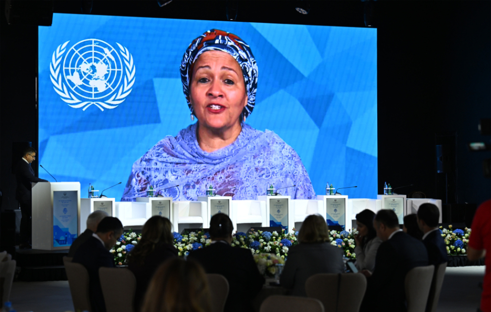 Amina Mohammed: Oktyabrda BMT çərçivəsində qadınlarla bağlı forum keçiriləcək VİDEO