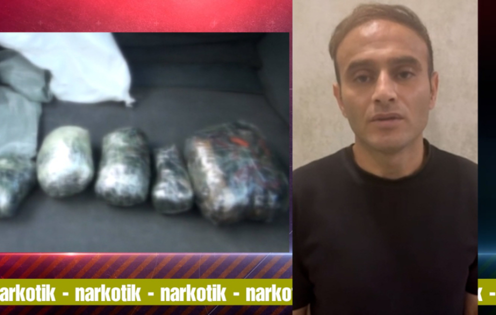 Polis paytaxt sakinini qəbiristanlıqda narkotikləri satan zaman saxlayıb VİDEO
