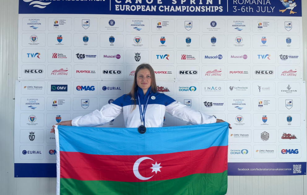 Азербайджанская гребчиха завоевала бронзовую медаль чемпионата Европы ВИДЕО