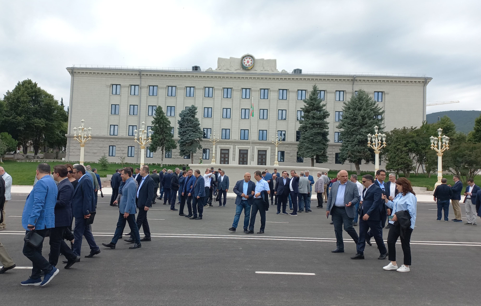 Diplomatik xidmət orqanları rəhbərlərinin IX müşavirəsinin Xankəndidə xüsusi sessiyası keçirilib  YENİLƏNİB 2 FOTO VİDEO