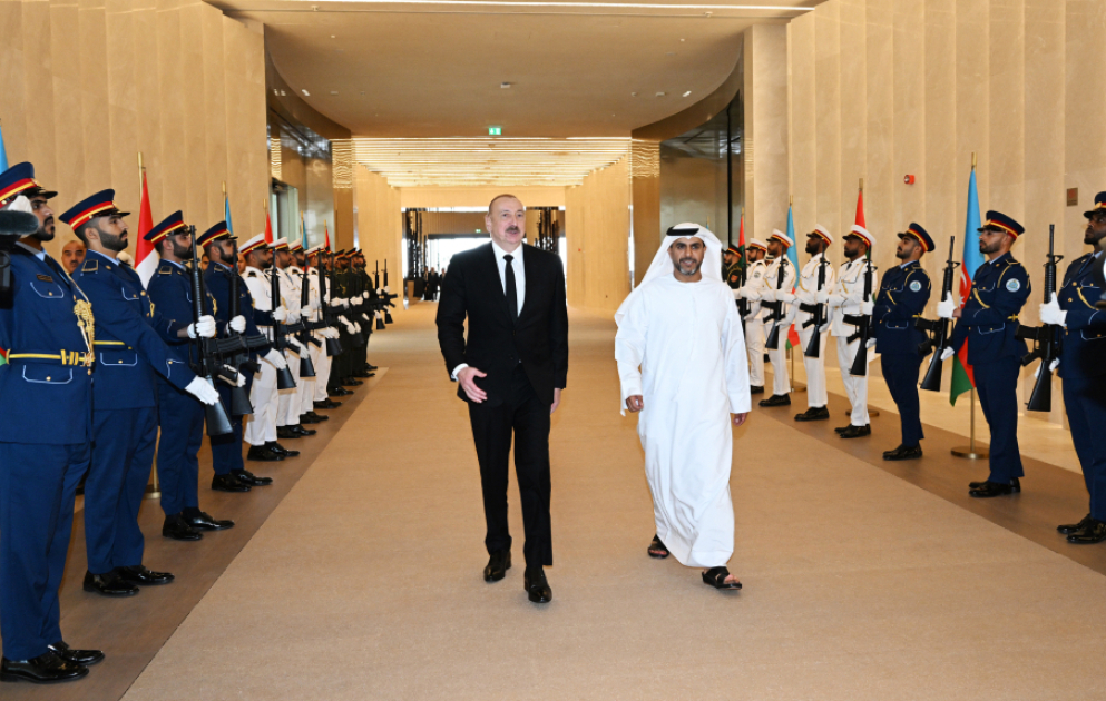 President Ilham Aliyev concluded his visit to the United Arab Emirates VIDEO