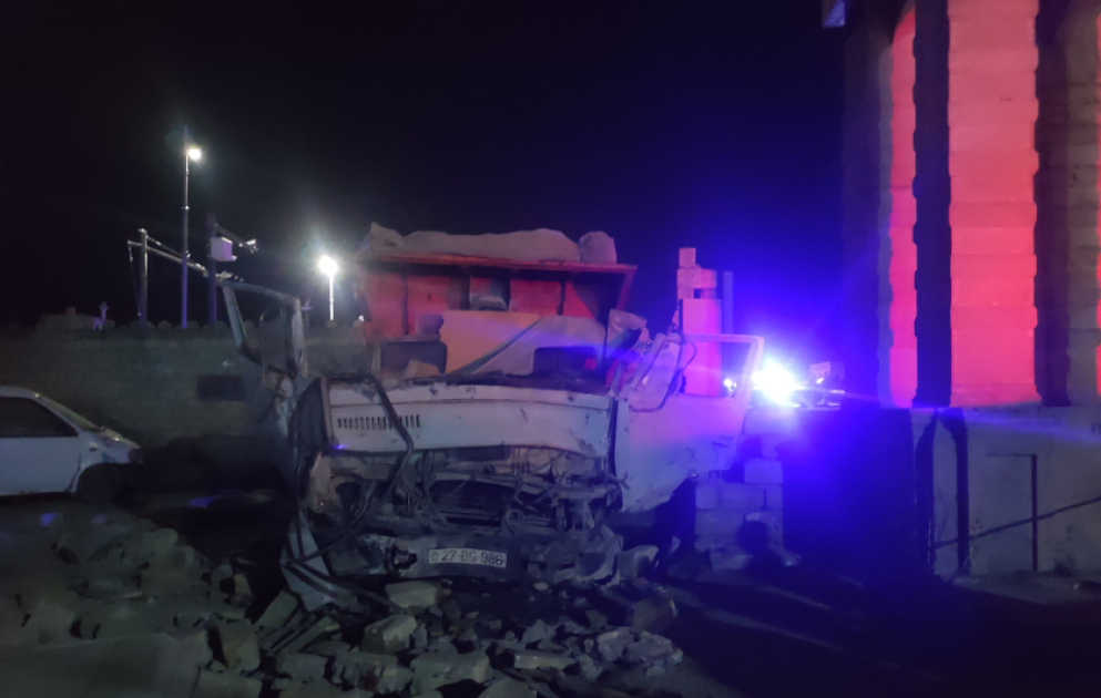 Xaçmazda “KamAZ” hasara çırpılıb, sürücü ölüb VİDEO