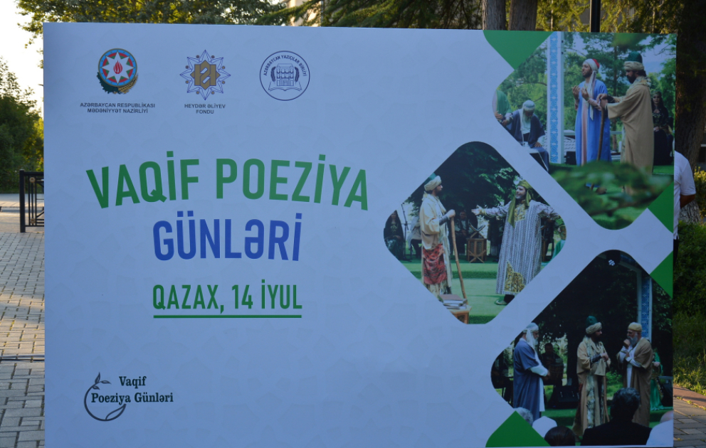 Qazaxda Vaqif Poeziya Günlərinin rəsmi açılış mərasimi olub VİDEO