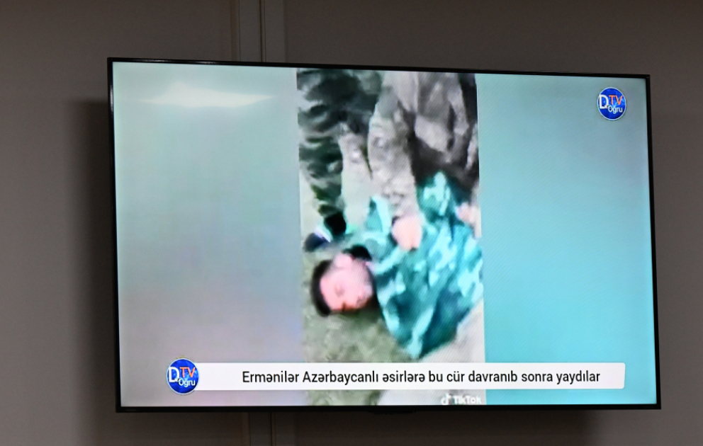 Video evidence of Armenian armed forces torturing Azerbaijani captives shown in court VIDEO